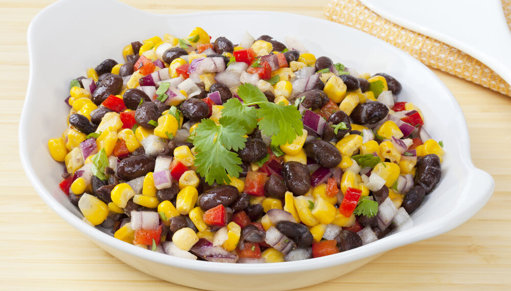 Corn and Black Bean Guacamole