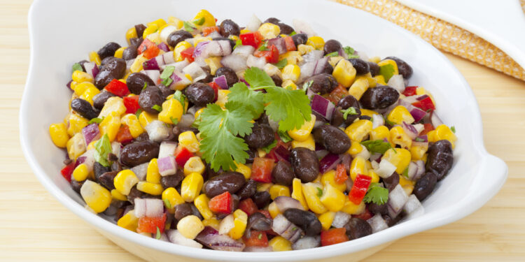 Corn and Black Bean Guacamole