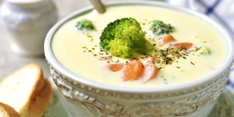 Loaded Broccoli-Cheese Potato Chowder