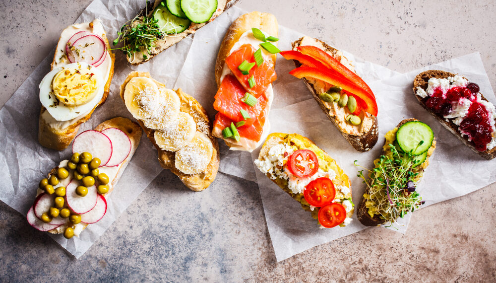 Brown Butter Radish Crostini