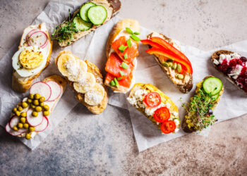 Brown Butter Radish Crostini