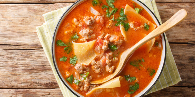 Lasagna Soup