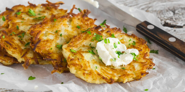 House Latkes with Horseradish