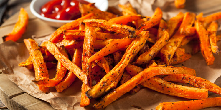 Salt & Pepper Sweet Potato Fries