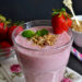 Vegan Strawberry Oatmeal Smoothie
