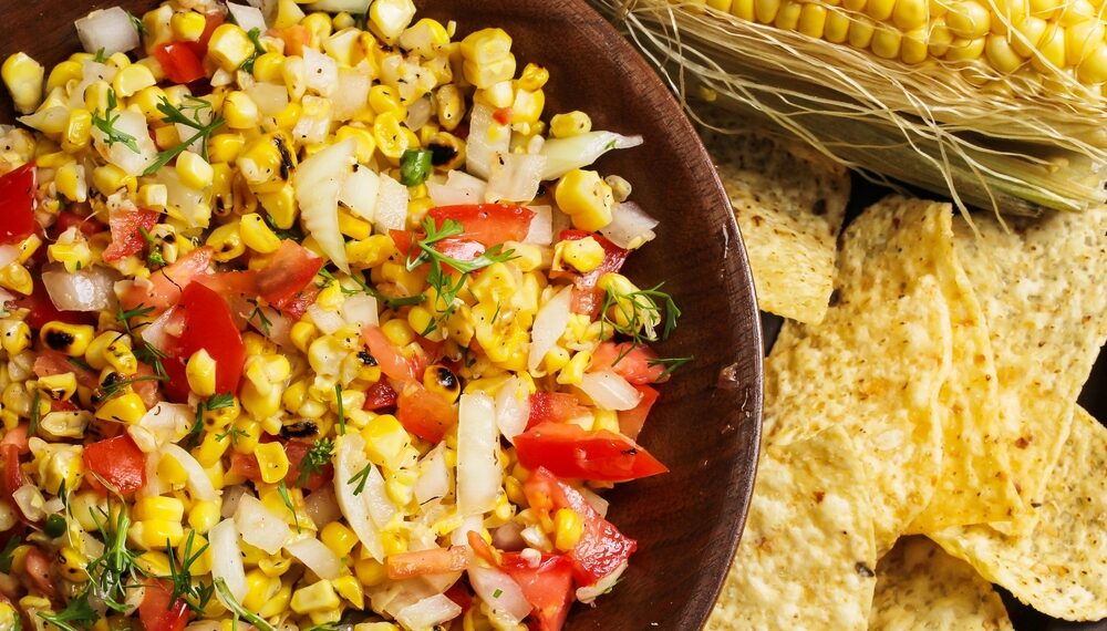 Grilled Corn Salad