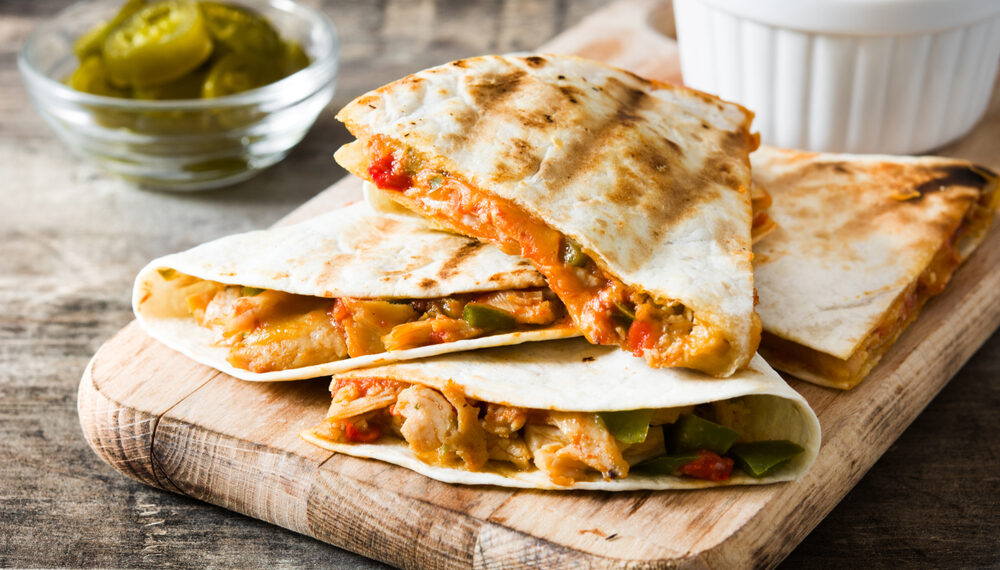 Cauliflower Quesadillas