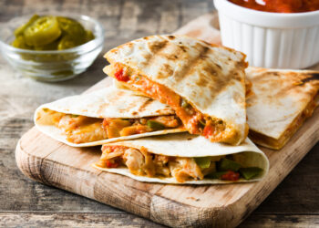 Cauliflower Quesadillas