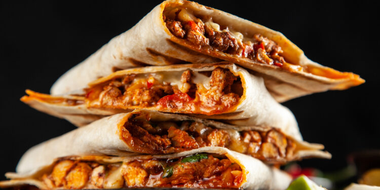 Chicken Cordon Bleu Quesadillas