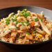 Golden Fried Rice with Salmon and Furikake
