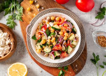Mediterranean Chickpea Salad