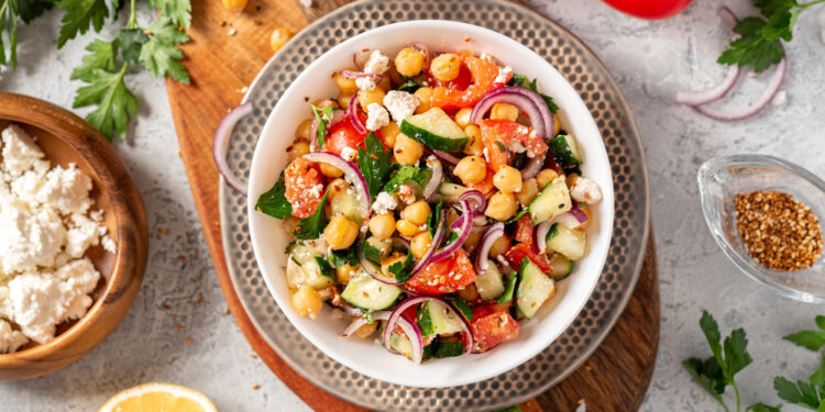 Mediterranean Chickpea Salad