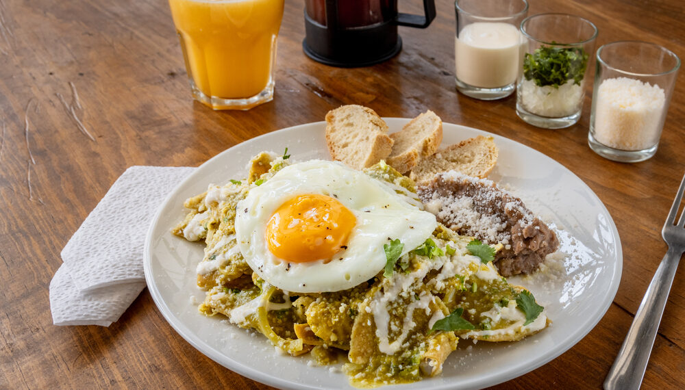 Extra-Cheesy Chilaquiles