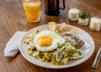 Extra-Cheesy Chilaquiles