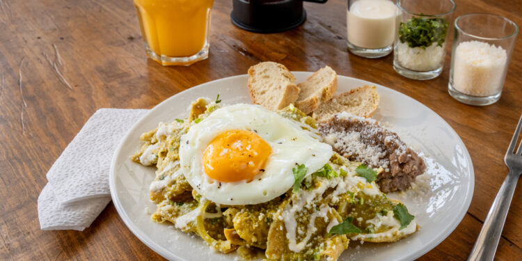 Extra-Cheesy Chilaquiles