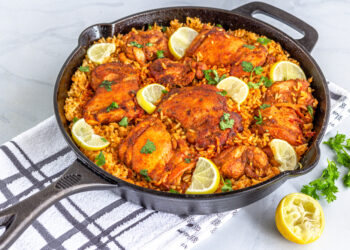 One-Pan Chicken Fried Rice