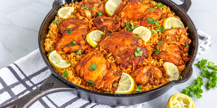 One-Pan Chicken Fried Rice