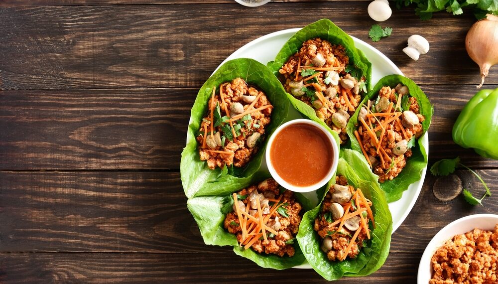 Asian Turkey Lettuce Cups