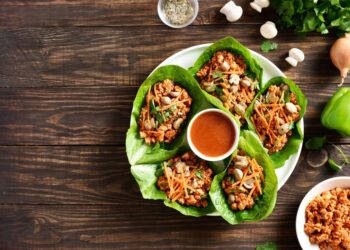 Asian Turkey Lettuce Cups
