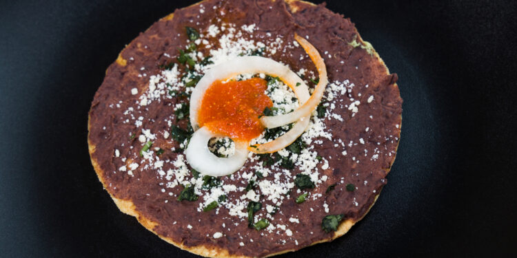 Black Bean Tostadas