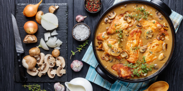 Creamy Chicken Marsala