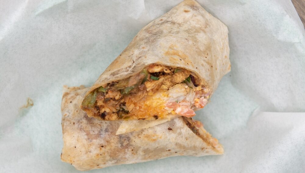 Loaded Pork Burritos