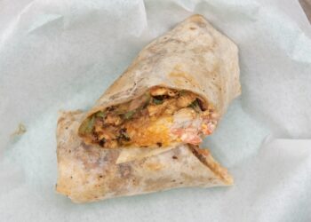 Loaded Pork Burritos