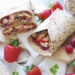 Crunchy raspberry granola wrap