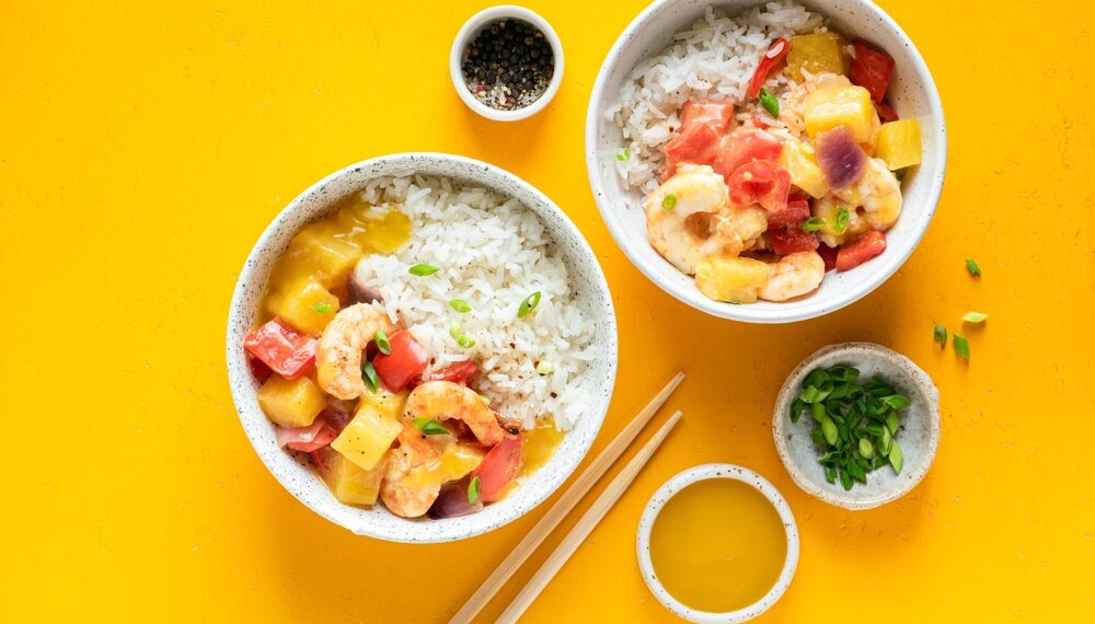Mango Ginger Rice Bowl