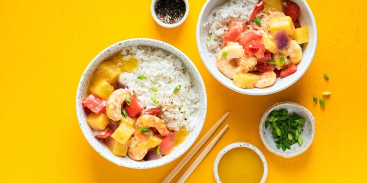 Mango Ginger Rice Bowl