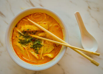 Healing Ginger Coconut Chicken Brown Rice Soup