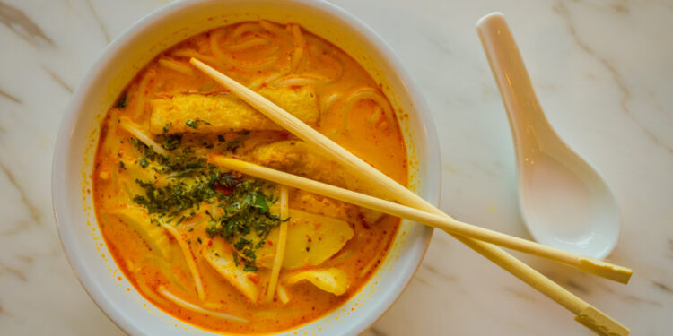 Healing Ginger Coconut Chicken Brown Rice Soup