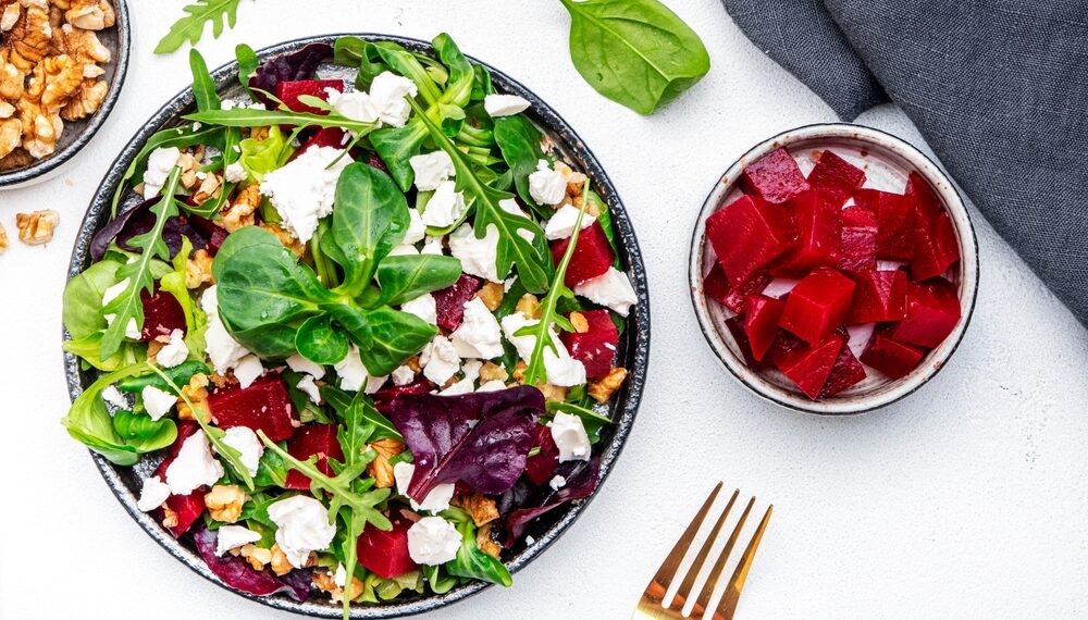 Beet Salad with Goat Cheese