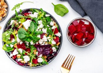 Beet Salad with Goat Cheese