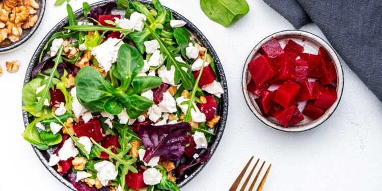 Beet Salad with Goat Cheese