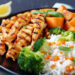 Grilled Chicken & Veggies Over Rice