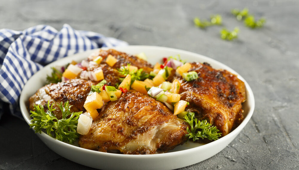 Pineapple Salsa Chicken