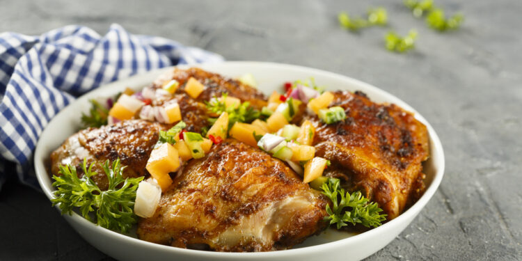 Pineapple Salsa Chicken