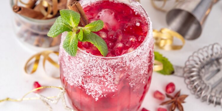 Pomegranate Fizz