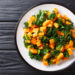 Roasted Sweet Potato and Kale Salad