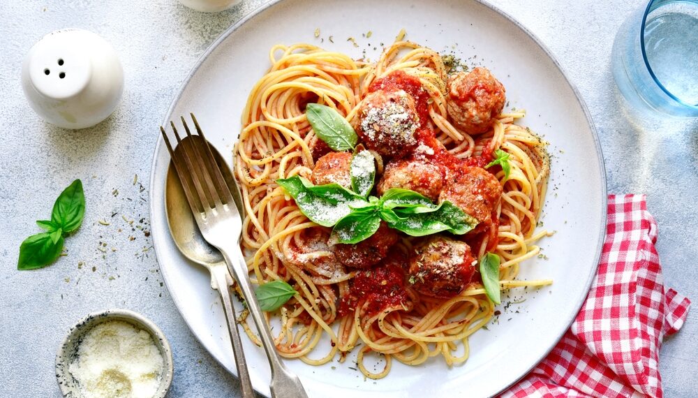 Italian Spaghetti Sauce with Meatballs