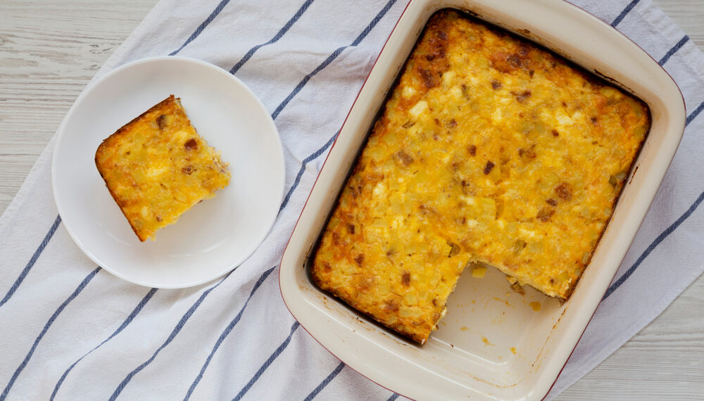 Cheesy Amish Breakfast Casserole