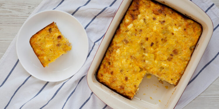 Cheesy Amish Breakfast Casserole