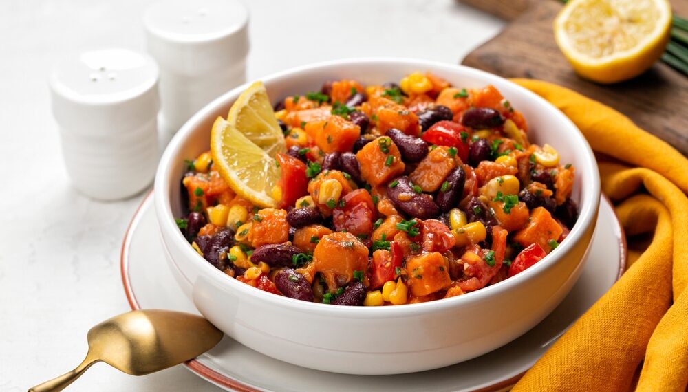 Black Bean and Sweet Potato Salad
