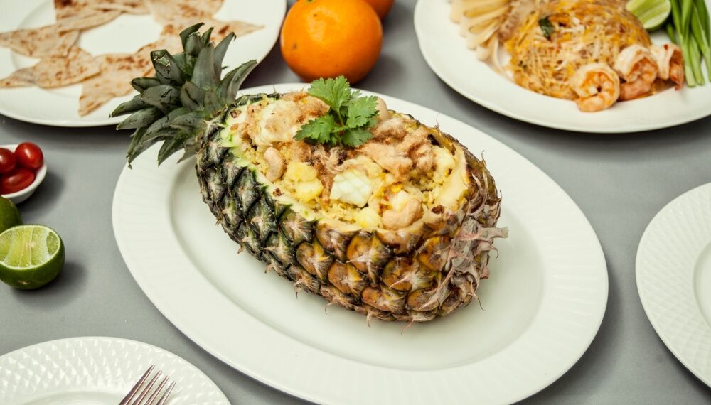 Pineapple Baked Rice