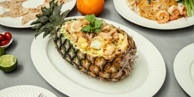 Pineapple Baked Rice