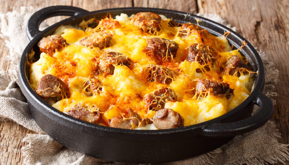 Sausage Hashbrown Breakfast Casserole