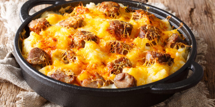 Sausage Hashbrown Breakfast Casserole