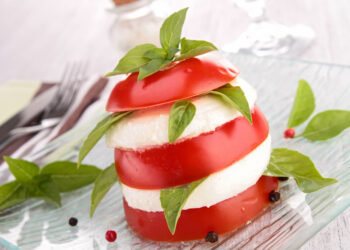 Stacked Tomato and Burrata Salad
