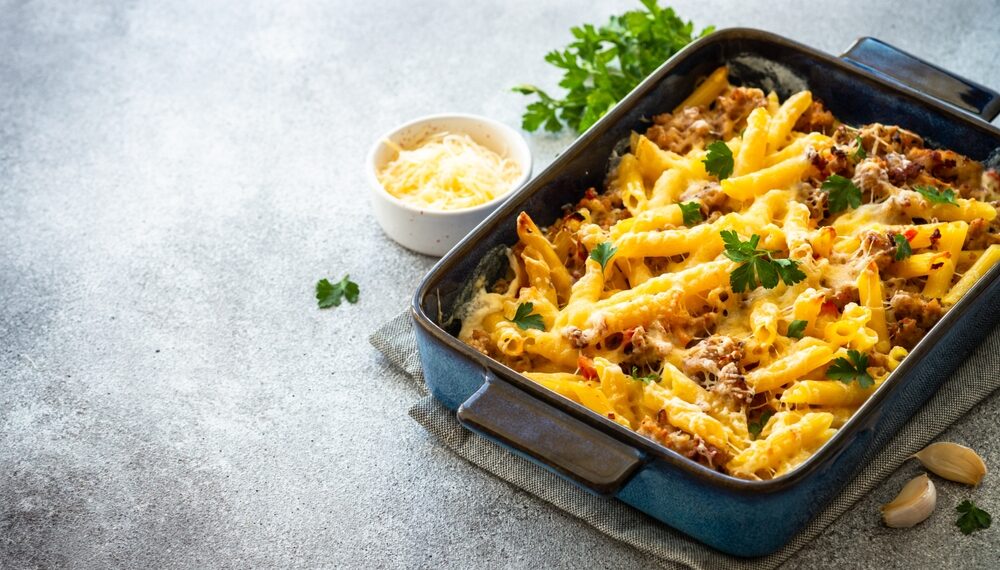 One-Pan Creamy Chicken and Vegetable Pasta
